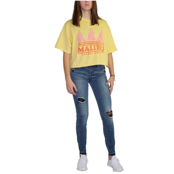 Articles Of Society Sarah Skinny Raw Hem Jeans Womens 25 Blue Distressed Stretch - Picture 1 of 11